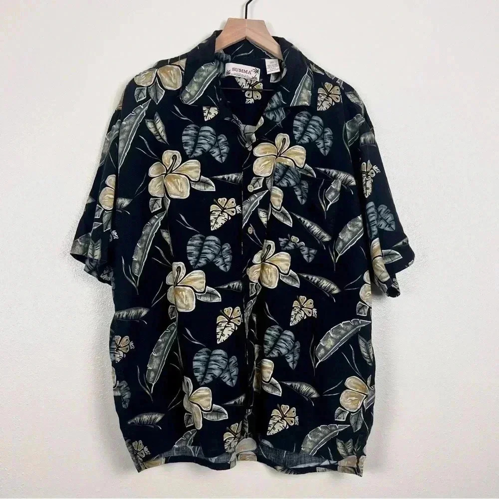 Summa Floral Hawaiian Shirt